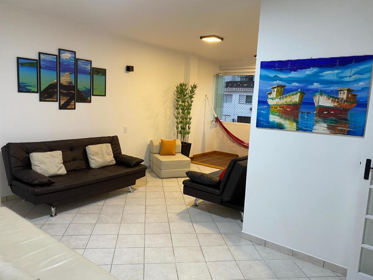 Cobertura Guarujá Apto com Jacuzzi e Churrasqueira Exterior foto